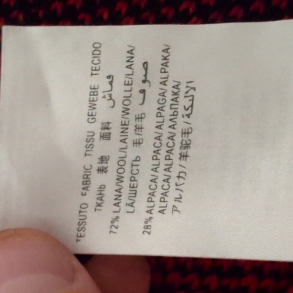 Authentic Gucci Red And Black Bat Cardigan Button Up Size M 🦇 - Picture 7 of 11